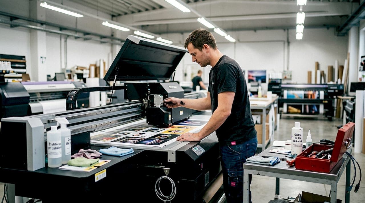 Kako izvesti proces UV tiska za promocijske materiale 2026