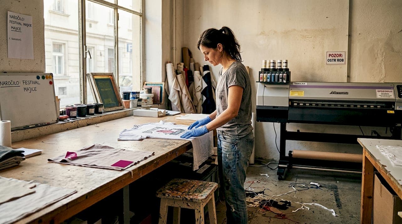 Tehnologije za tisk na tekstil: vodnik za podjetja 2026