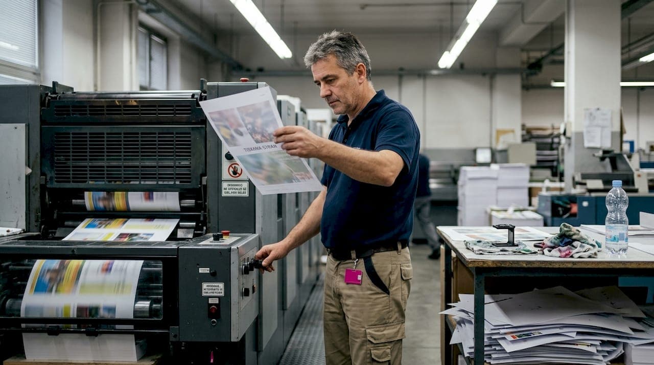 Izberite najboljše tiskarske tehnike za vrhunske tiskovine