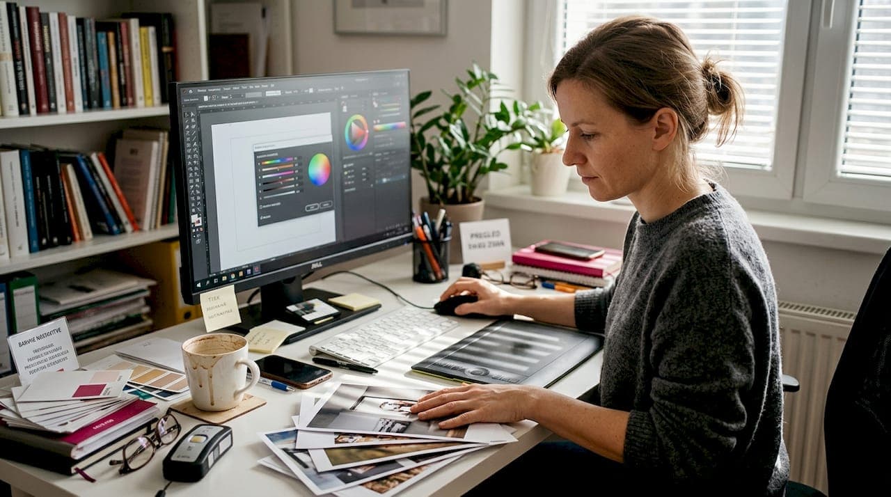 Grafične predloge za tisk: vodnik za brezhibne tiskovine