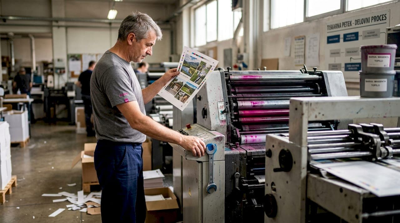 Popoln vodnik: potek offset tiska za podjetja