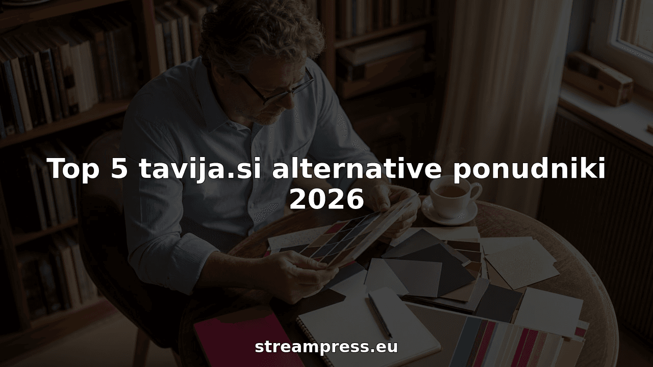 Top 5 tavija.si alternative ponudniki 2026
